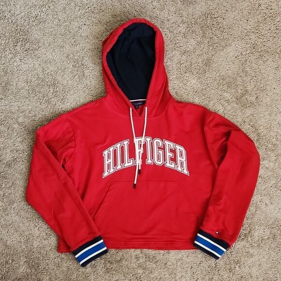 Tommy Hilfiger Crop top Hoodie - Picture 1 of 4